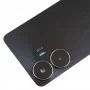 Pour Realme C55 Couvercle arrière de batterie d'origine avec couvercle d'objectif d'appareil photo (noir)